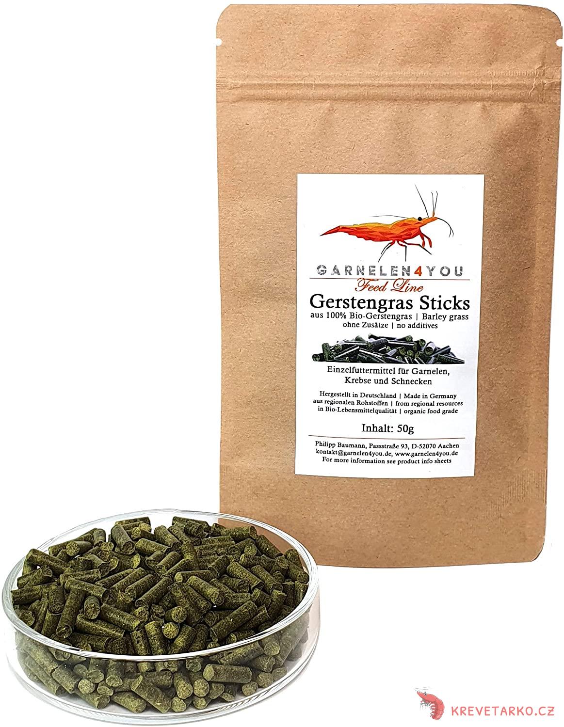 GARNELEN4YOU® Ječmenná tráva 50g
