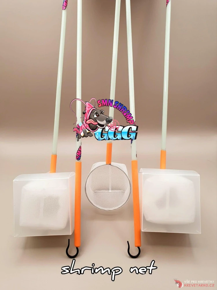 SMN G10 shrimp síťka 3D kulatá 40cm