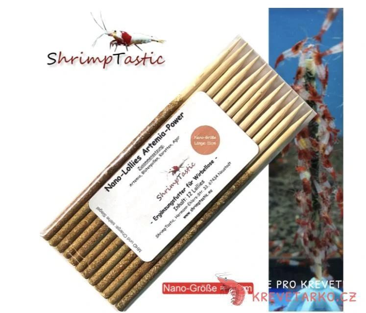 Shrimp Lollies Nano Artemia Power 12ks