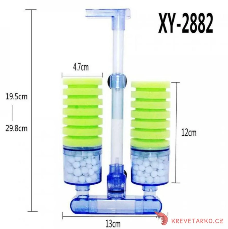 Biofiltr XY-2882 dvouramenný