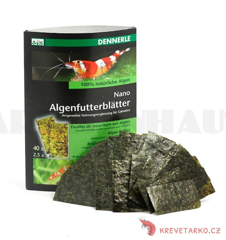 Dennerle Crusta Algenfutterblätter