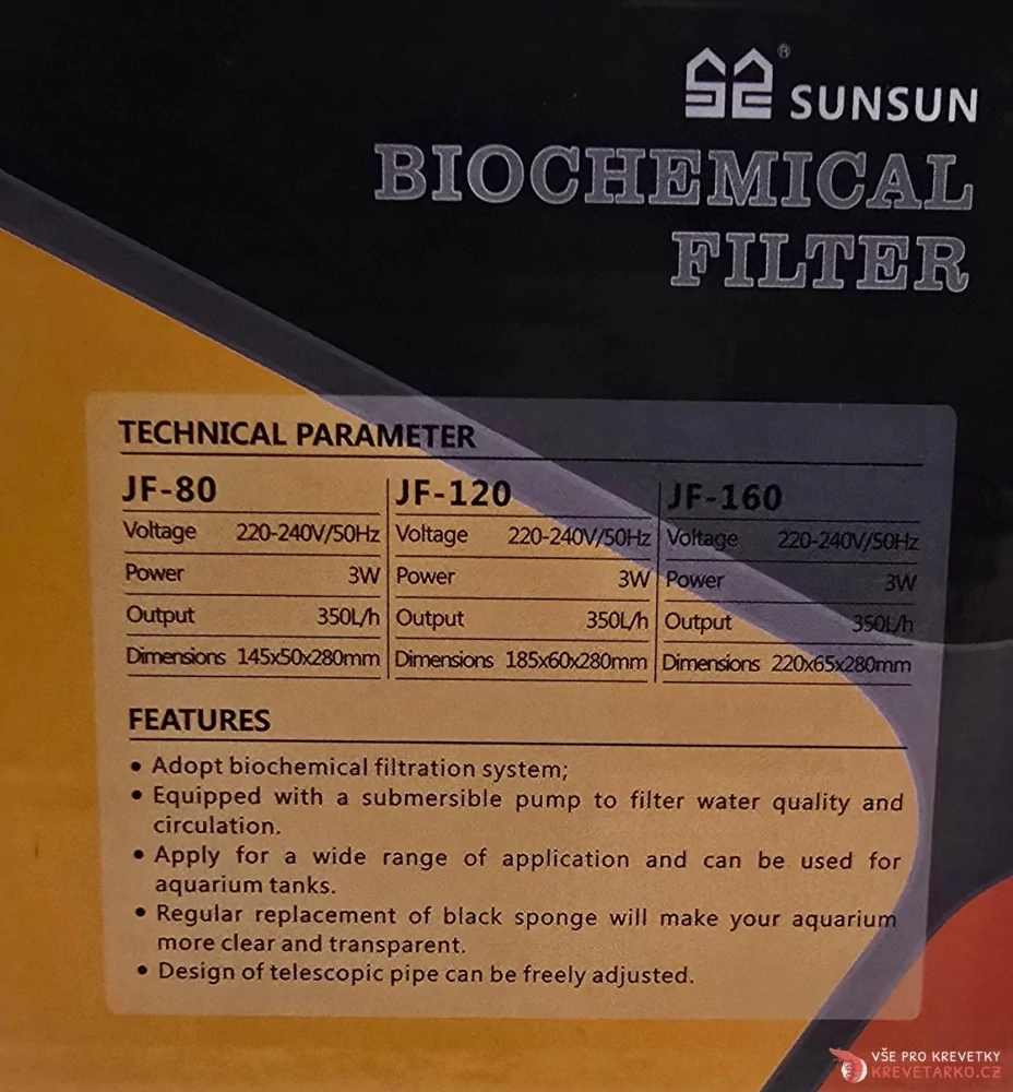 SUNSUN Jet Filter 80