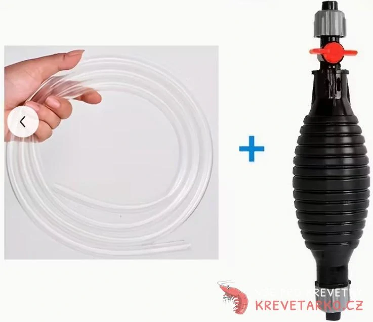 Ruční pumpa pro vypouštění akvária