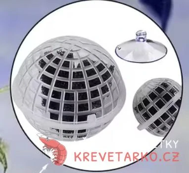 Držák mechů - plastová koule